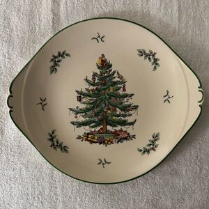 Spode Christmas Tree Design Platter